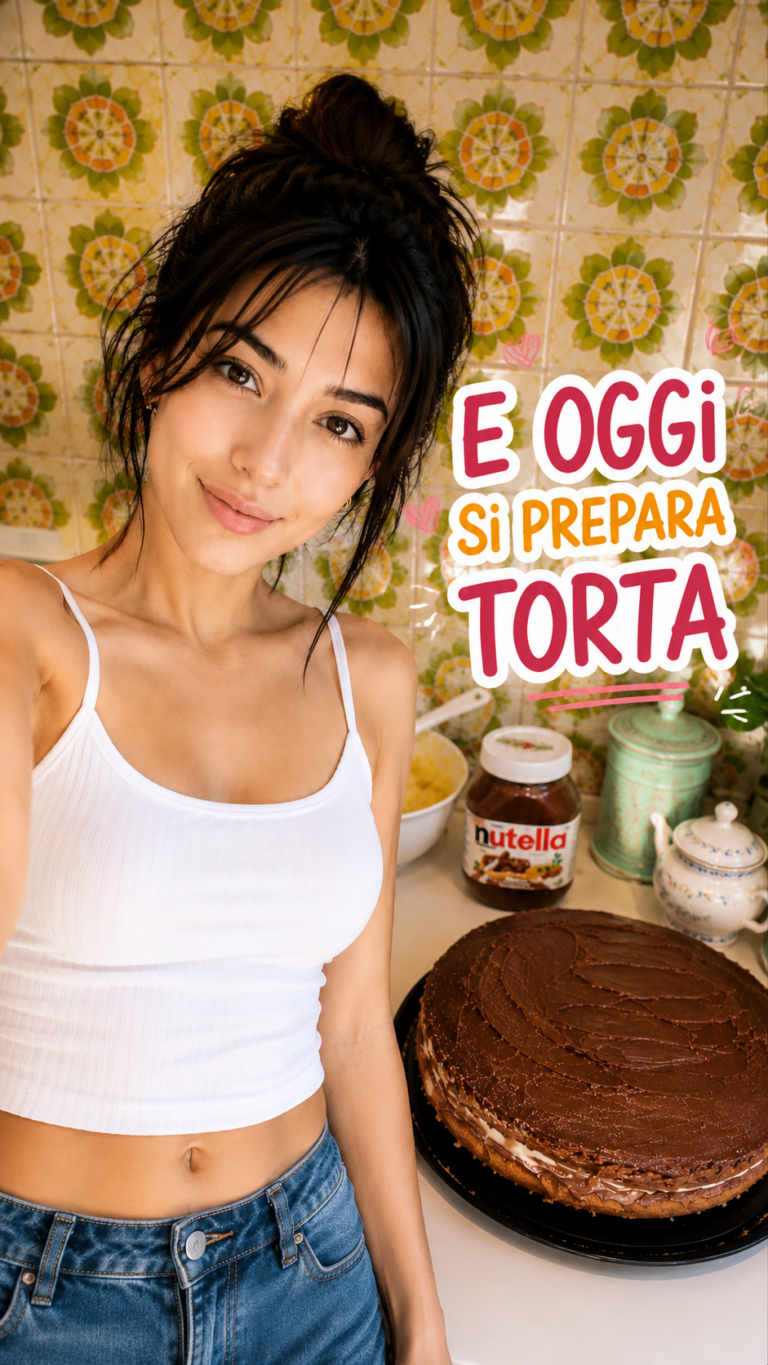 Oggi si prepara torta 🎂