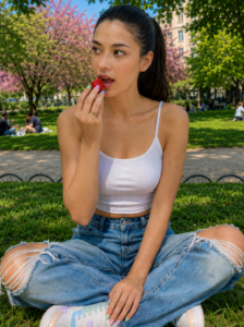 Fragole al parco
